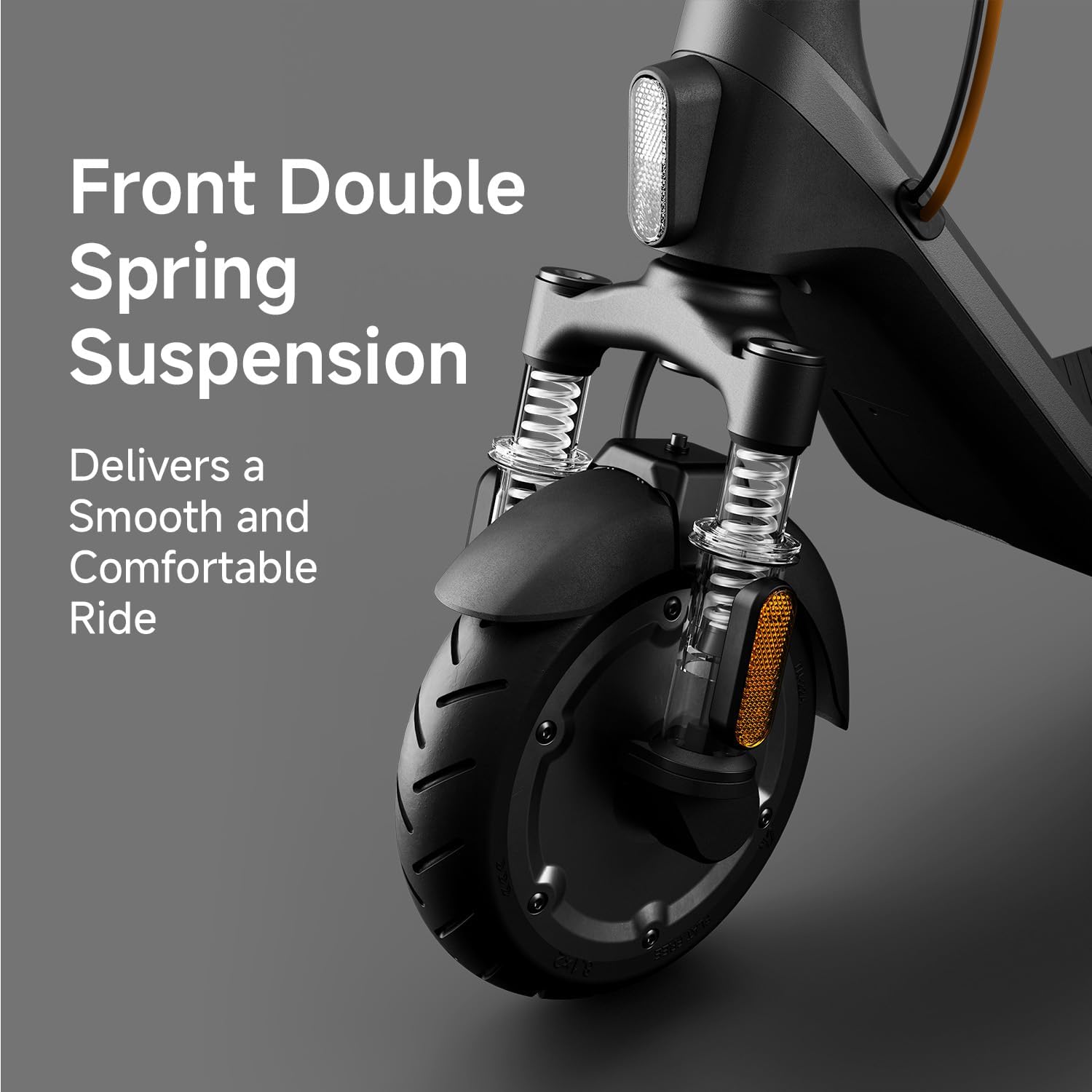 Segway Ninebot E2 Plus II/ E2 Pro Electric Scooter, 15.5 mph Top Speed, Front Suspension (E2P2 Only), Portable Kick Scooter for Adults, UL-2272 2271 Certified