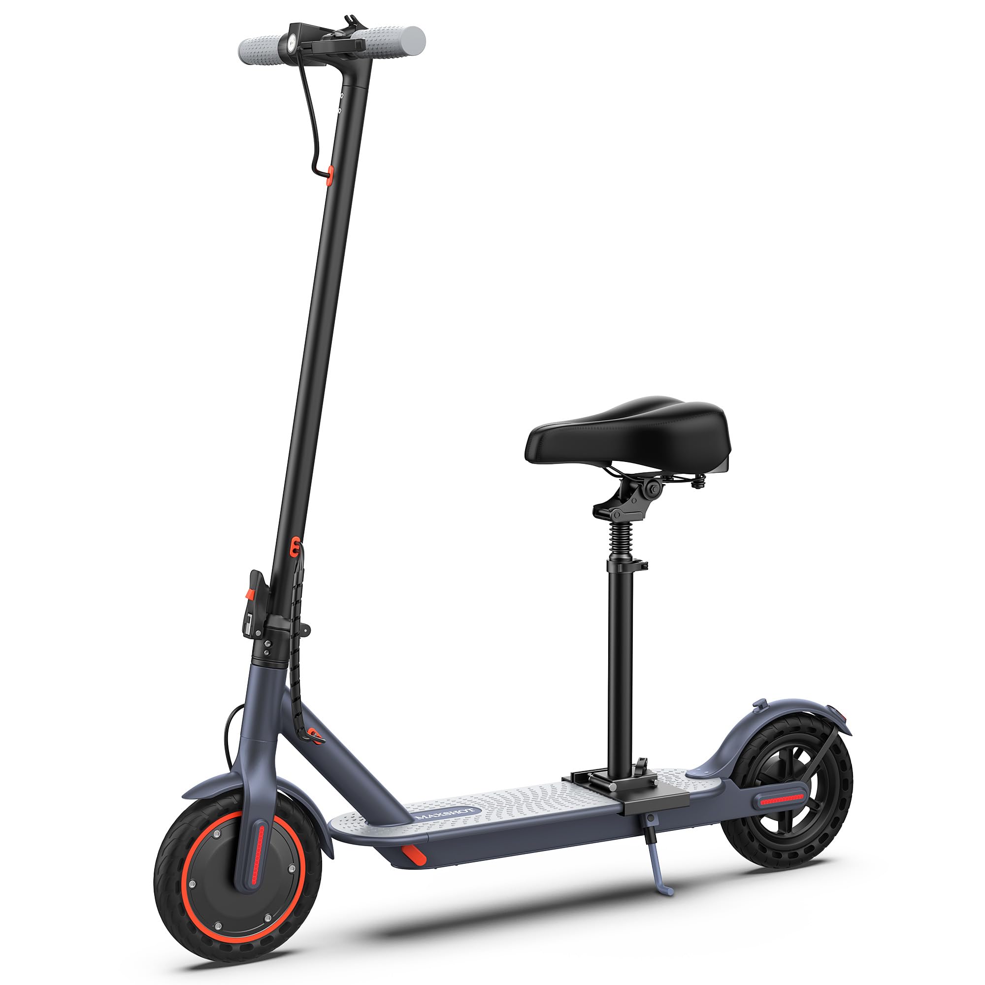 Electric Scooter, 8.5" /10" /14" Tire, 16/19/22 Mph Top Speed, 12/22/27/28/49 Miles Long Range, Folding Escooter for Adults and Teens with Dual Braking,Dual Suspension, App