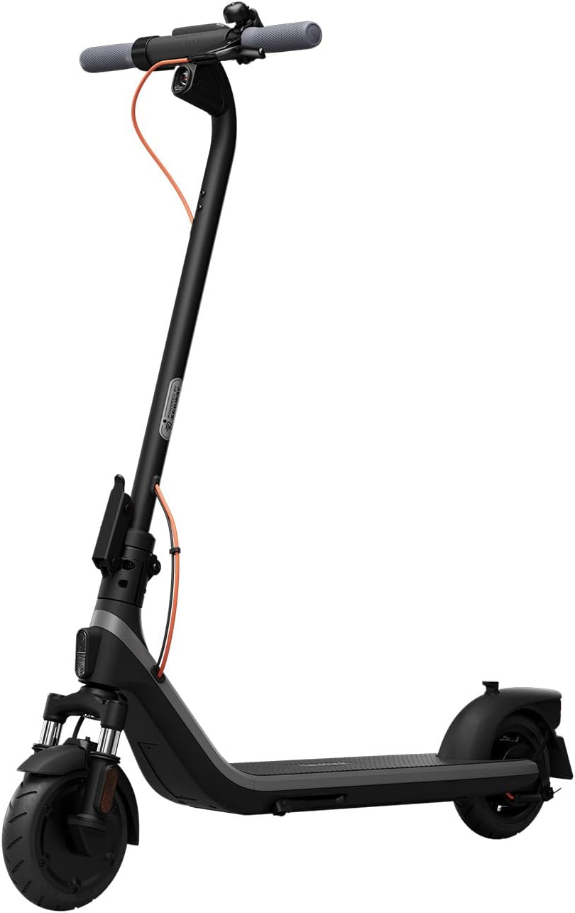 Segway Ninebot E2 Plus II/ E2 Pro Electric Scooter, 15.5 mph Top Speed, Front Suspension (E2P2 Only), Portable Kick Scooter for Adults, UL-2272 2271 Certified