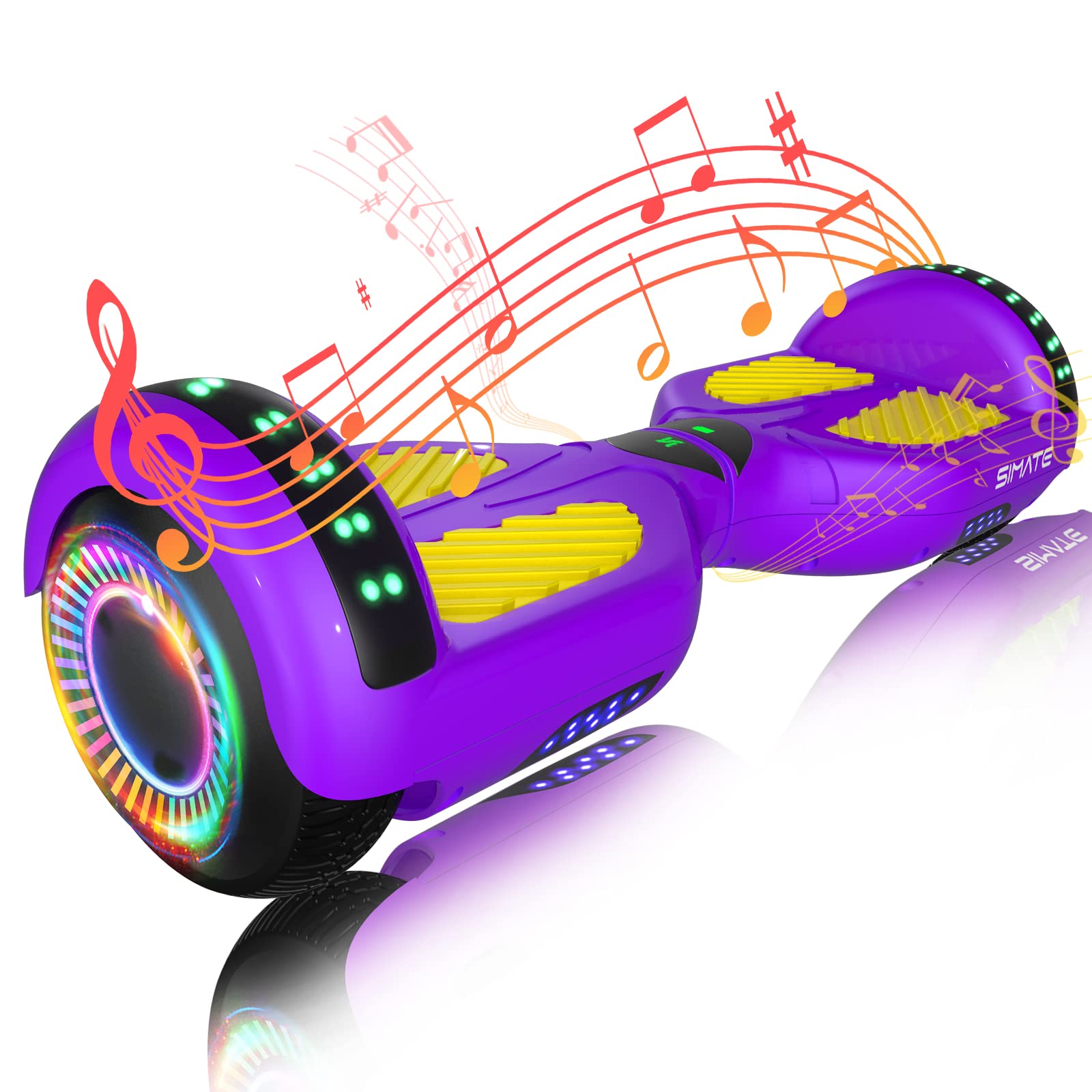 Scooter, Bluetooth & Corlorful LED Lights, Gifts for Kids & Adults & Girls & Boys, for All Ages