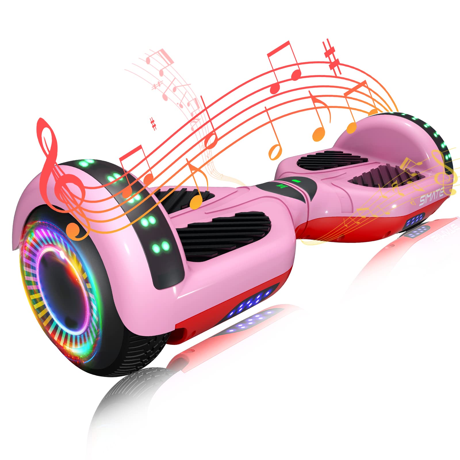 Scooter, Bluetooth & Corlorful LED Lights, Gifts for Kids & Adults & Girls & Boys, for All Ages