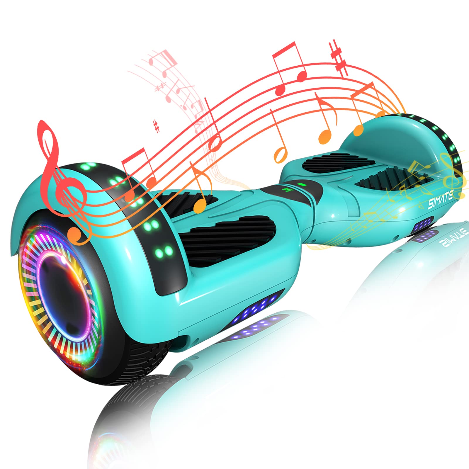 Scooter, Bluetooth & Corlorful LED Lights, Gifts for Kids & Adults & Girls & Boys, for All Ages