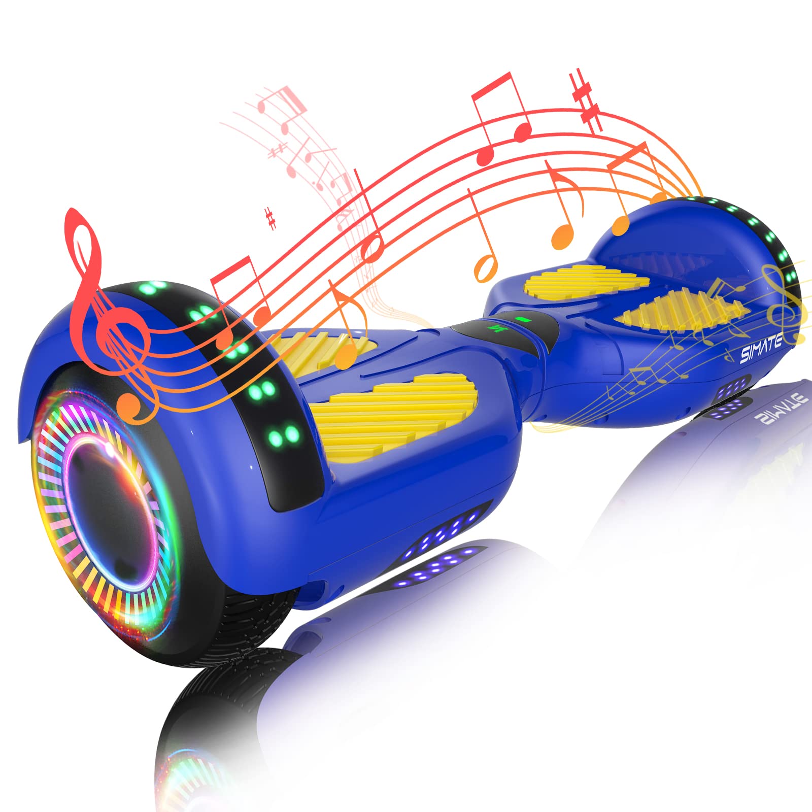 Scooter, Bluetooth & Corlorful LED Lights, Gifts for Kids & Adults & Girls & Boys, for All Ages